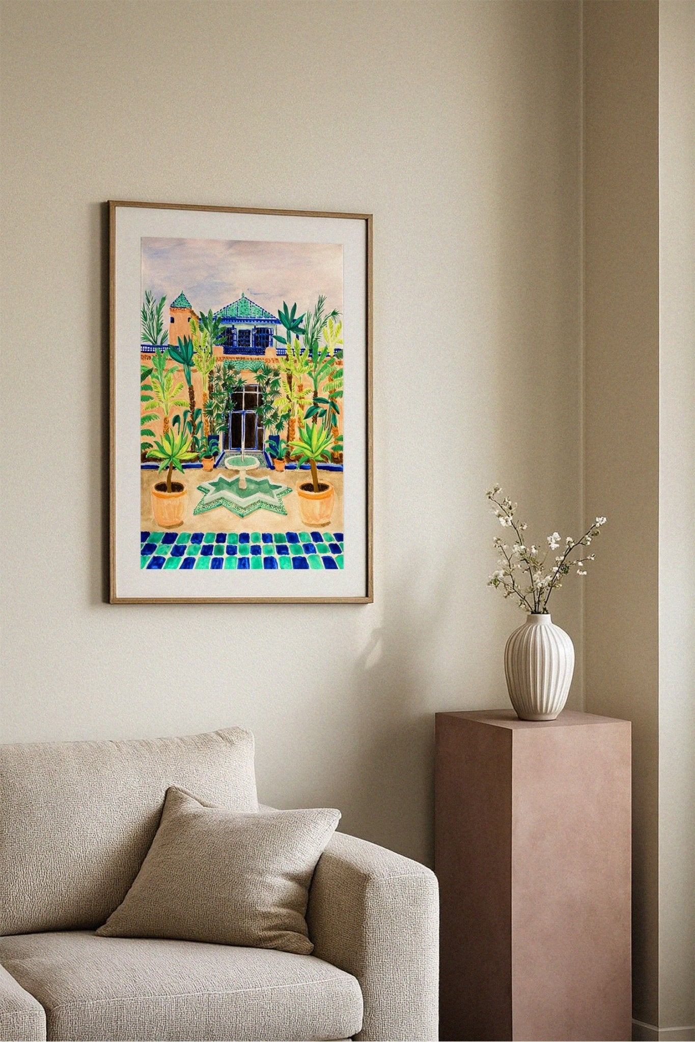 Jardin Majorelle Poster