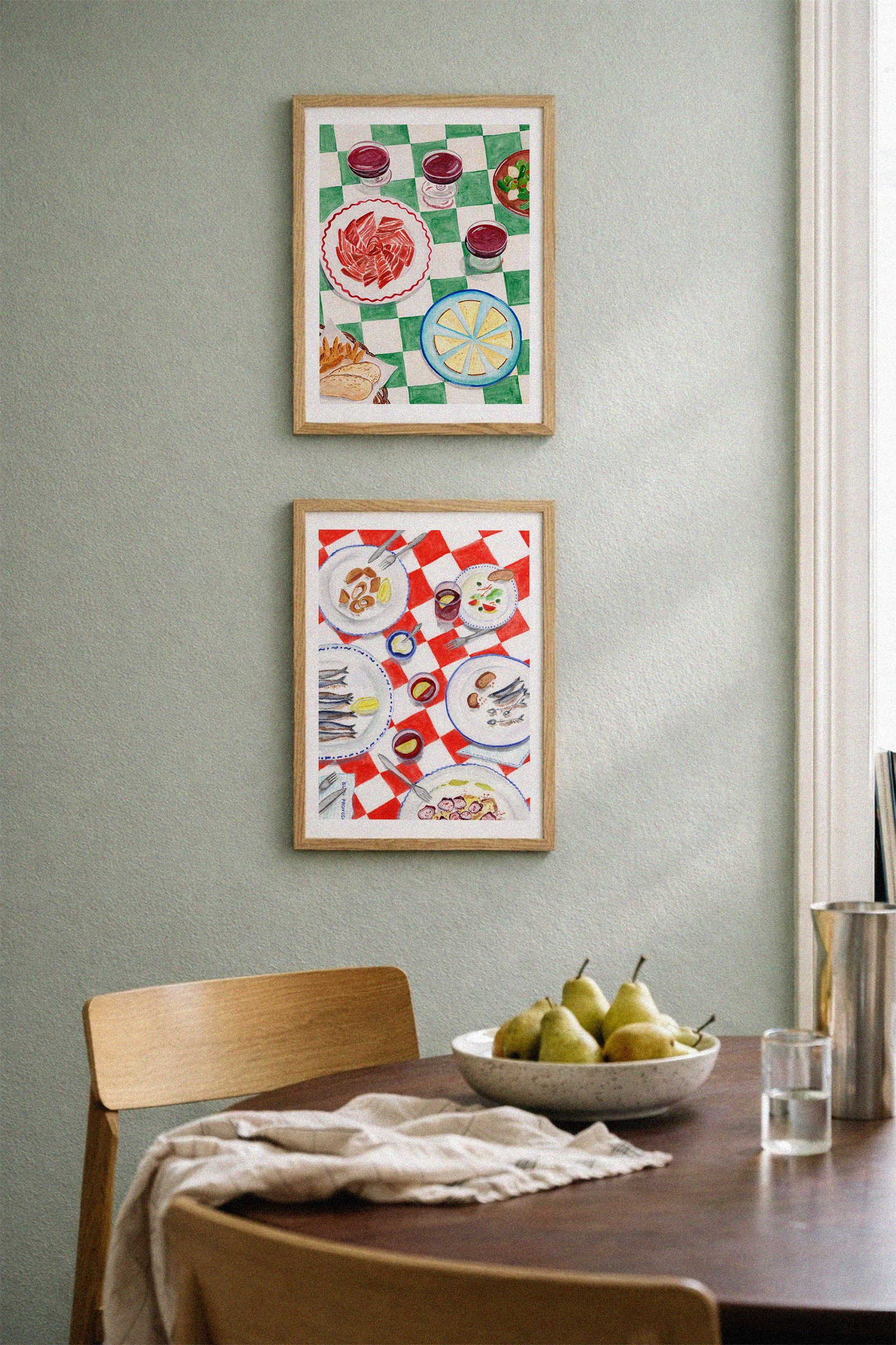 A Table in Spain Poster