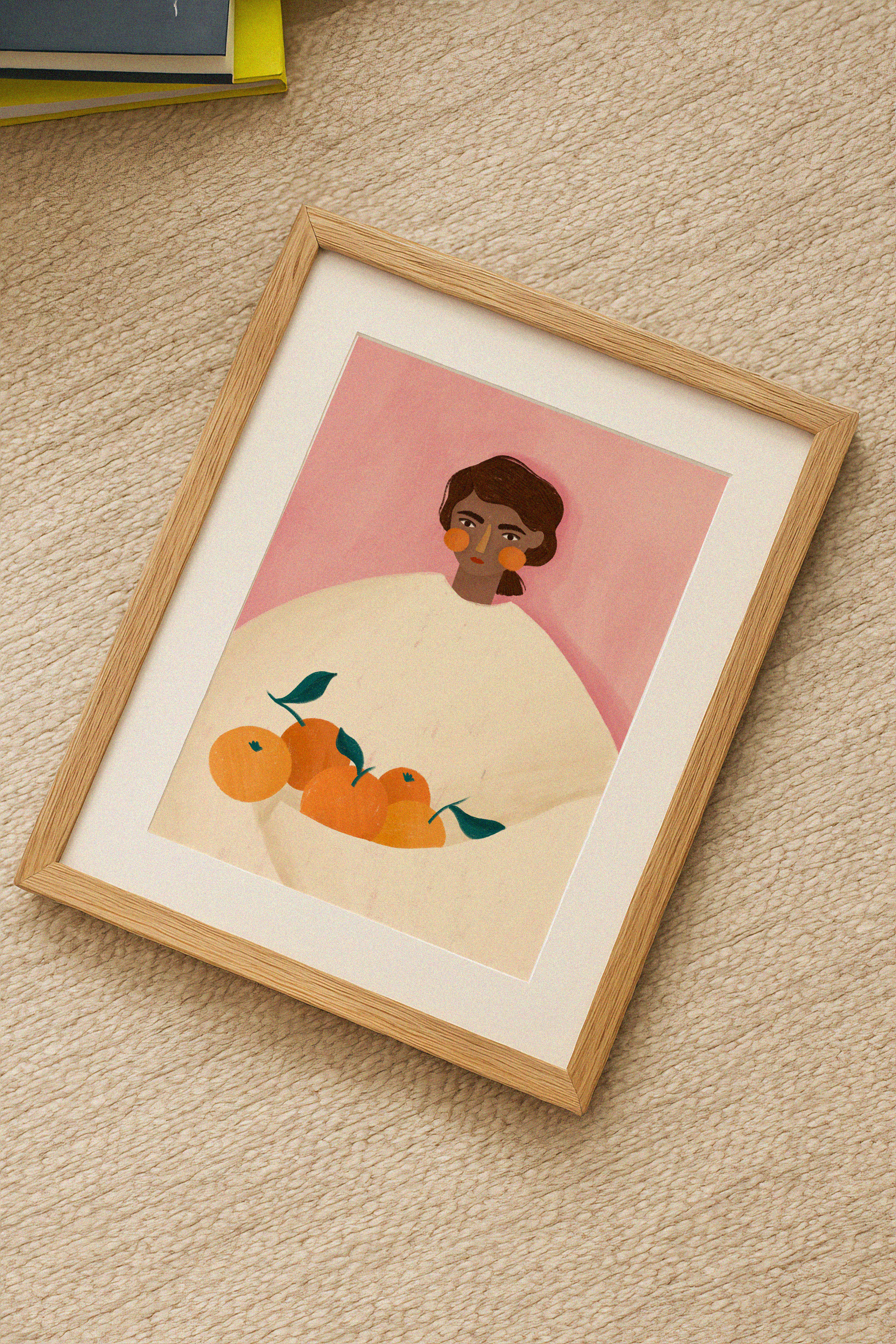 The Woman with the Oranges Poster