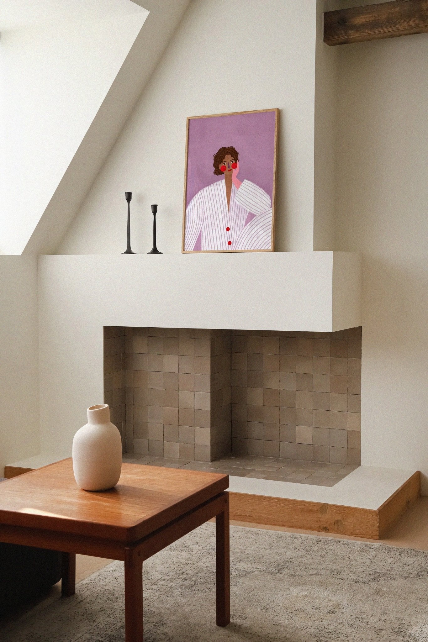 The Woman with the Pink Glove Poster