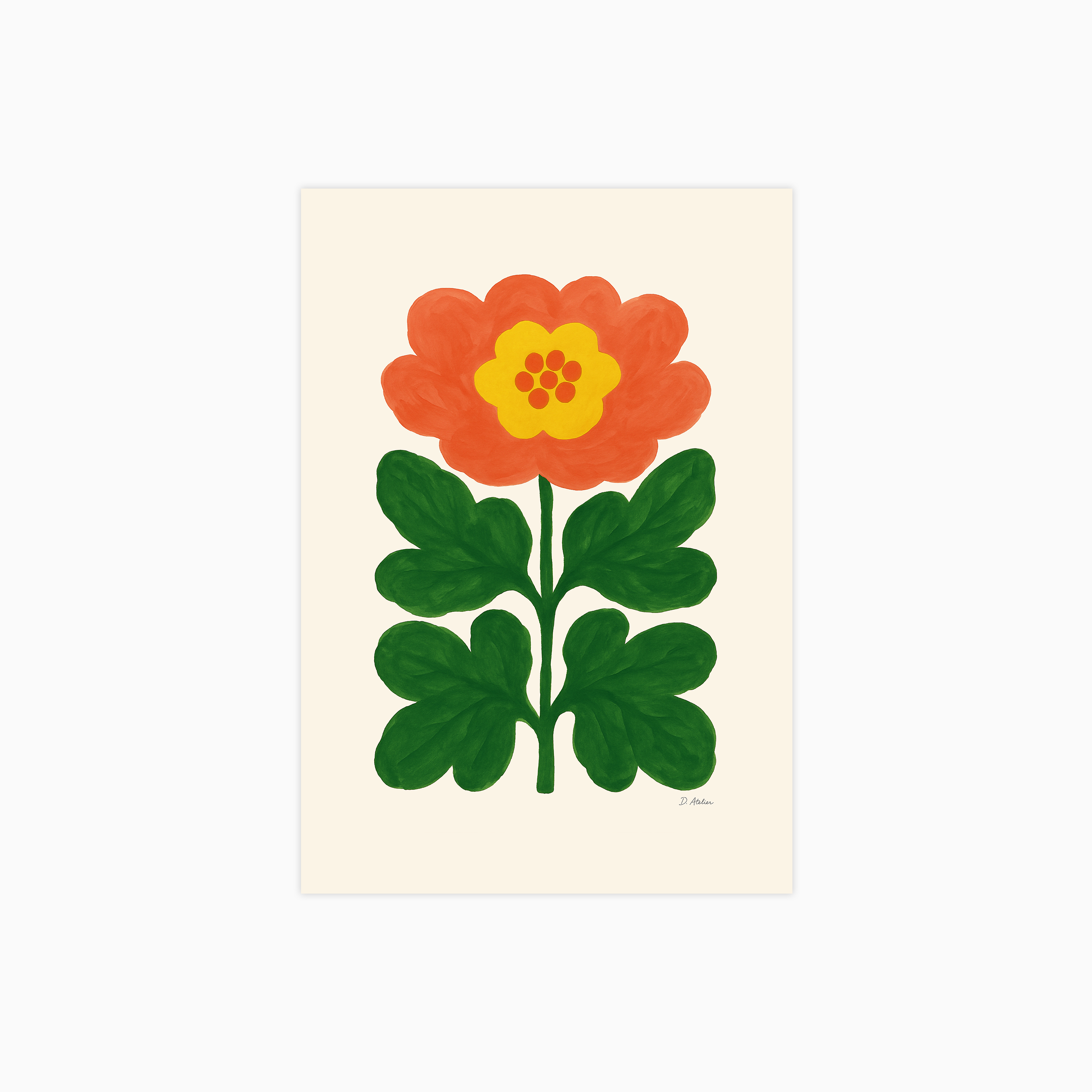 Bloom Flower Poster