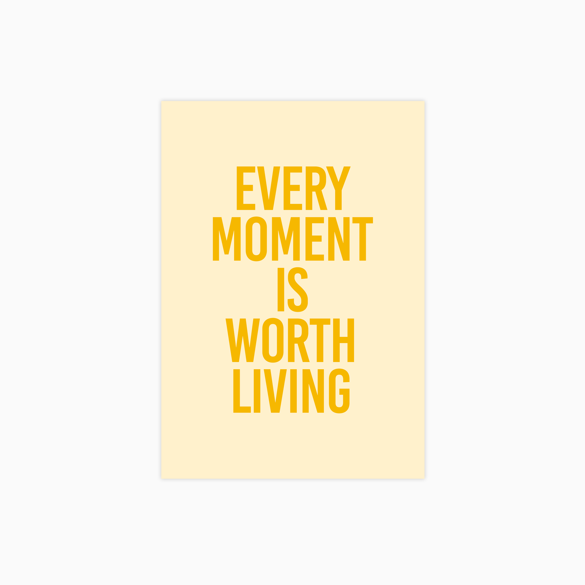 Every Moment Poster