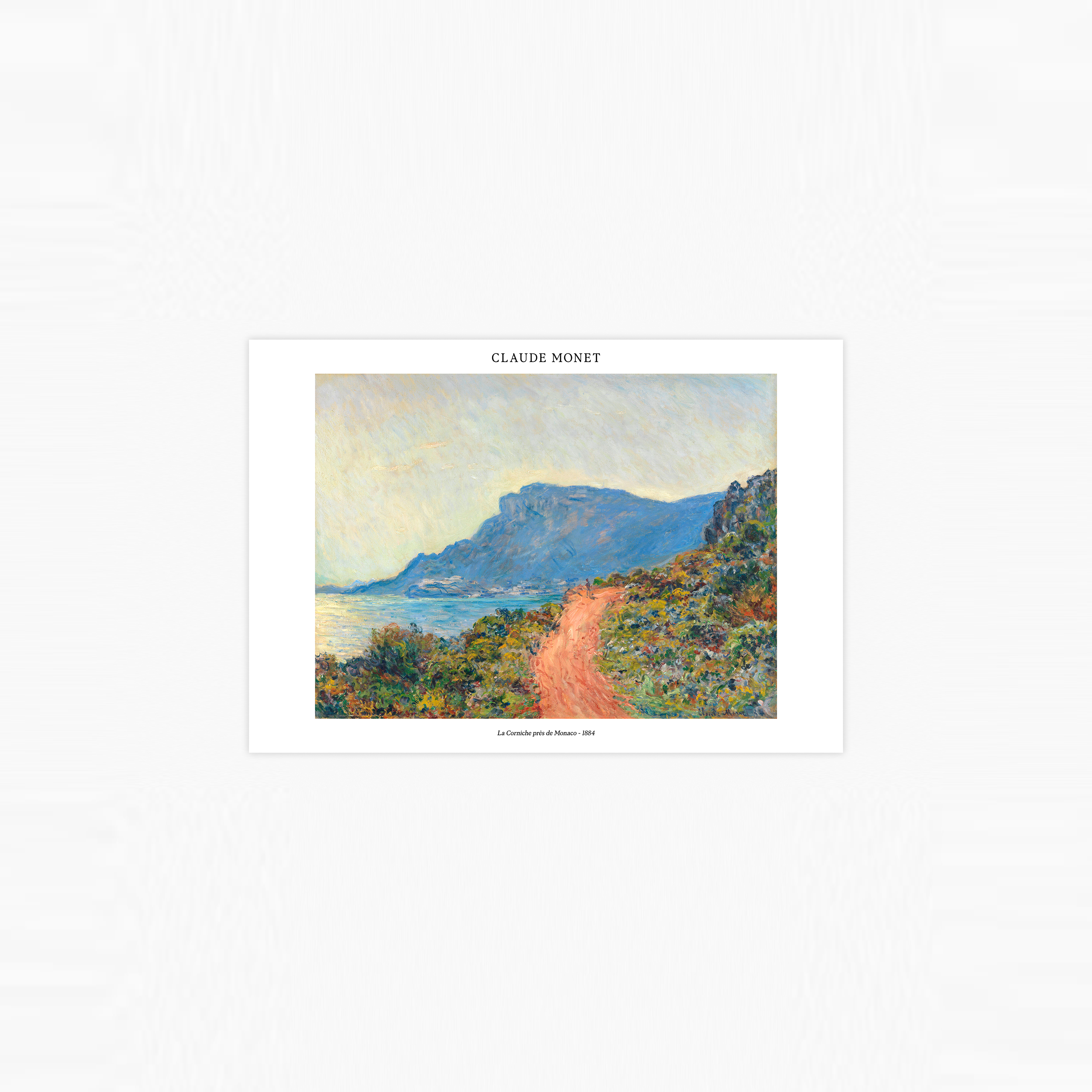 La Corniche near Monaco Poster