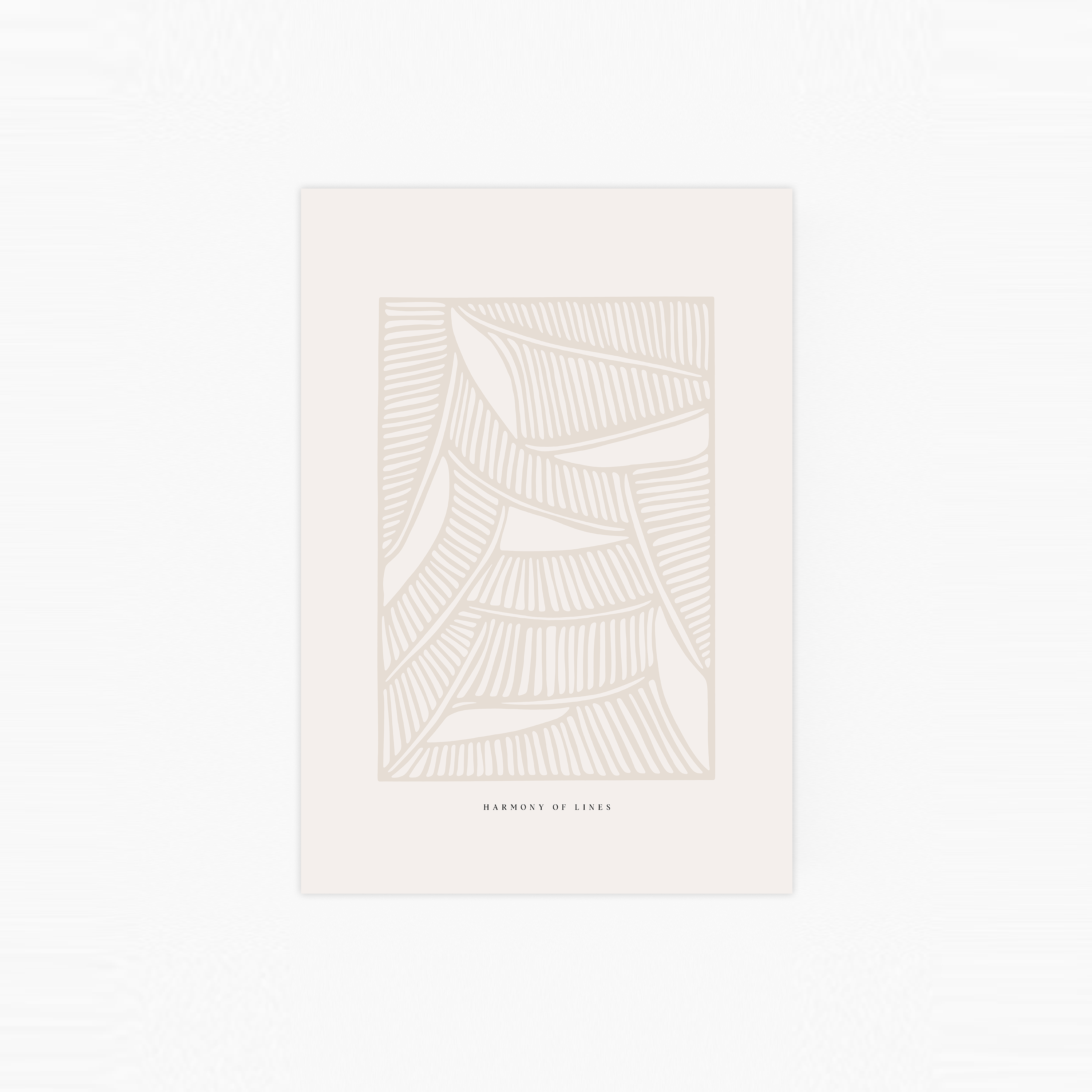 Harmony of Lines Poster