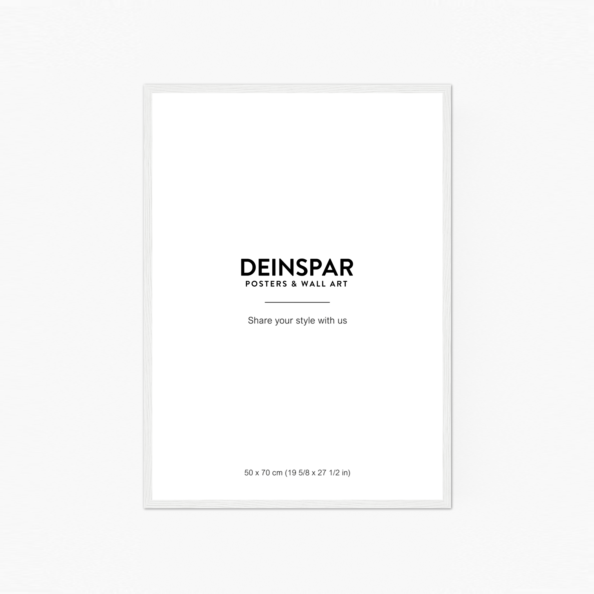 Premium Bilderrahmen Holz Weiß