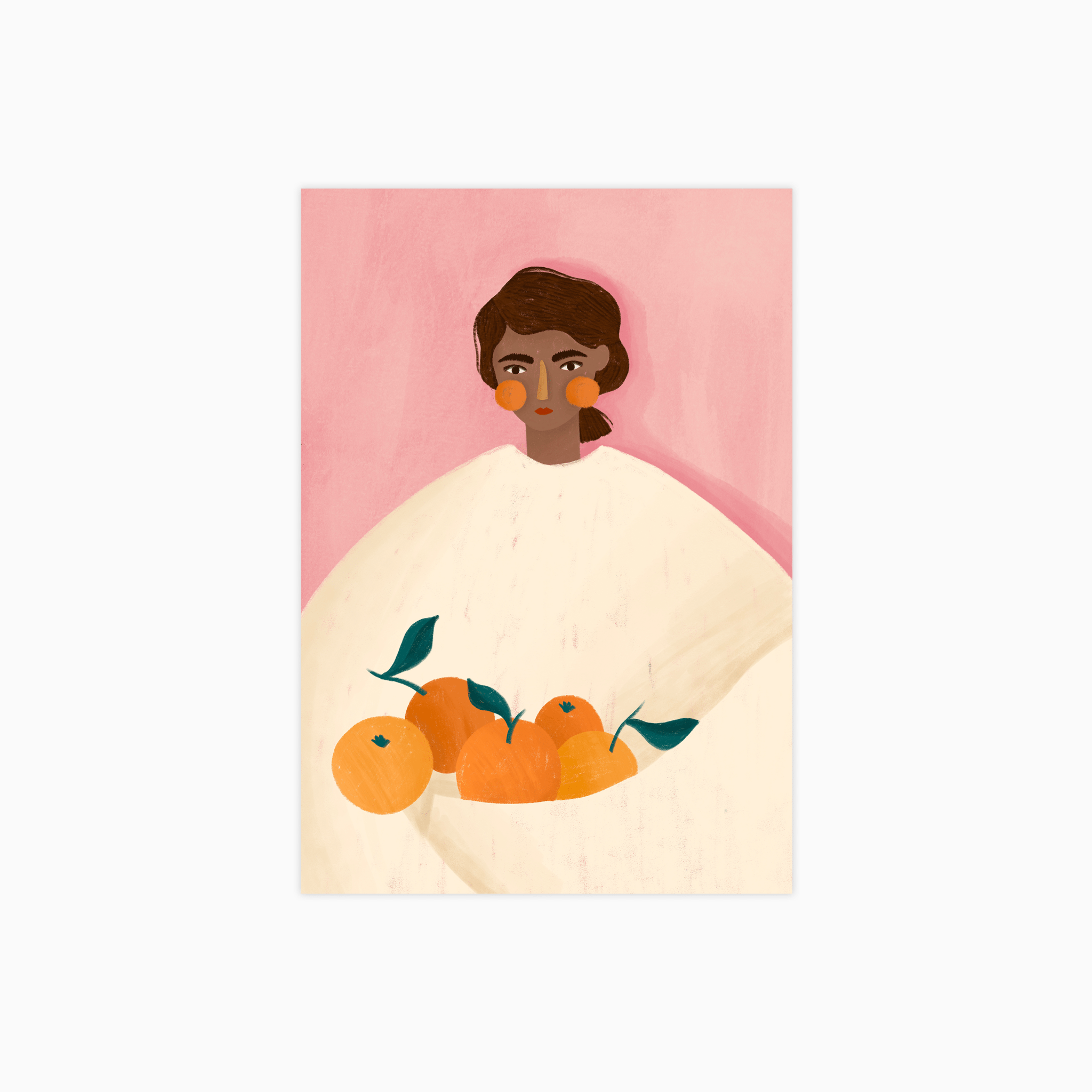 The Woman with the Oranges Poster