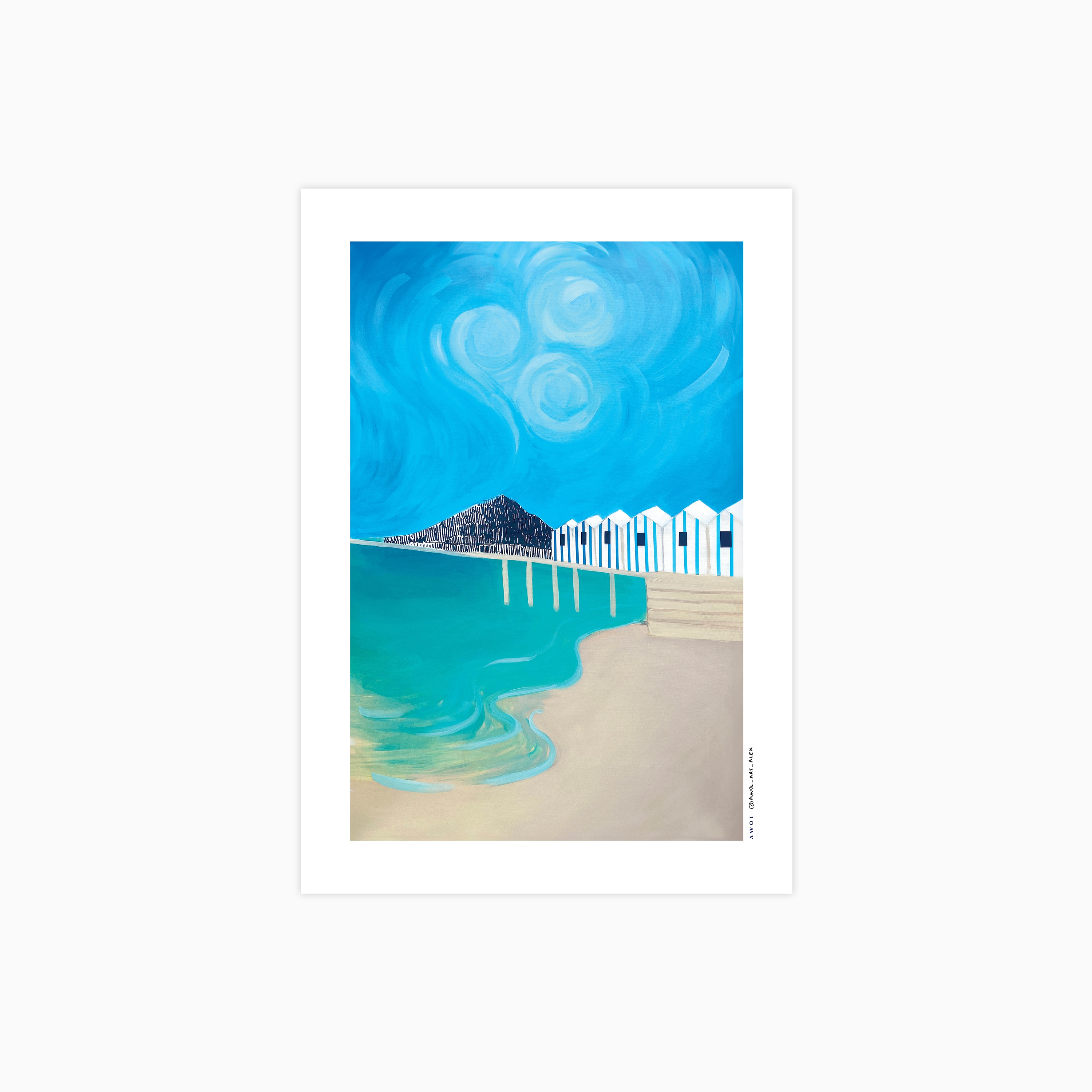 La Costa Italiana Poster