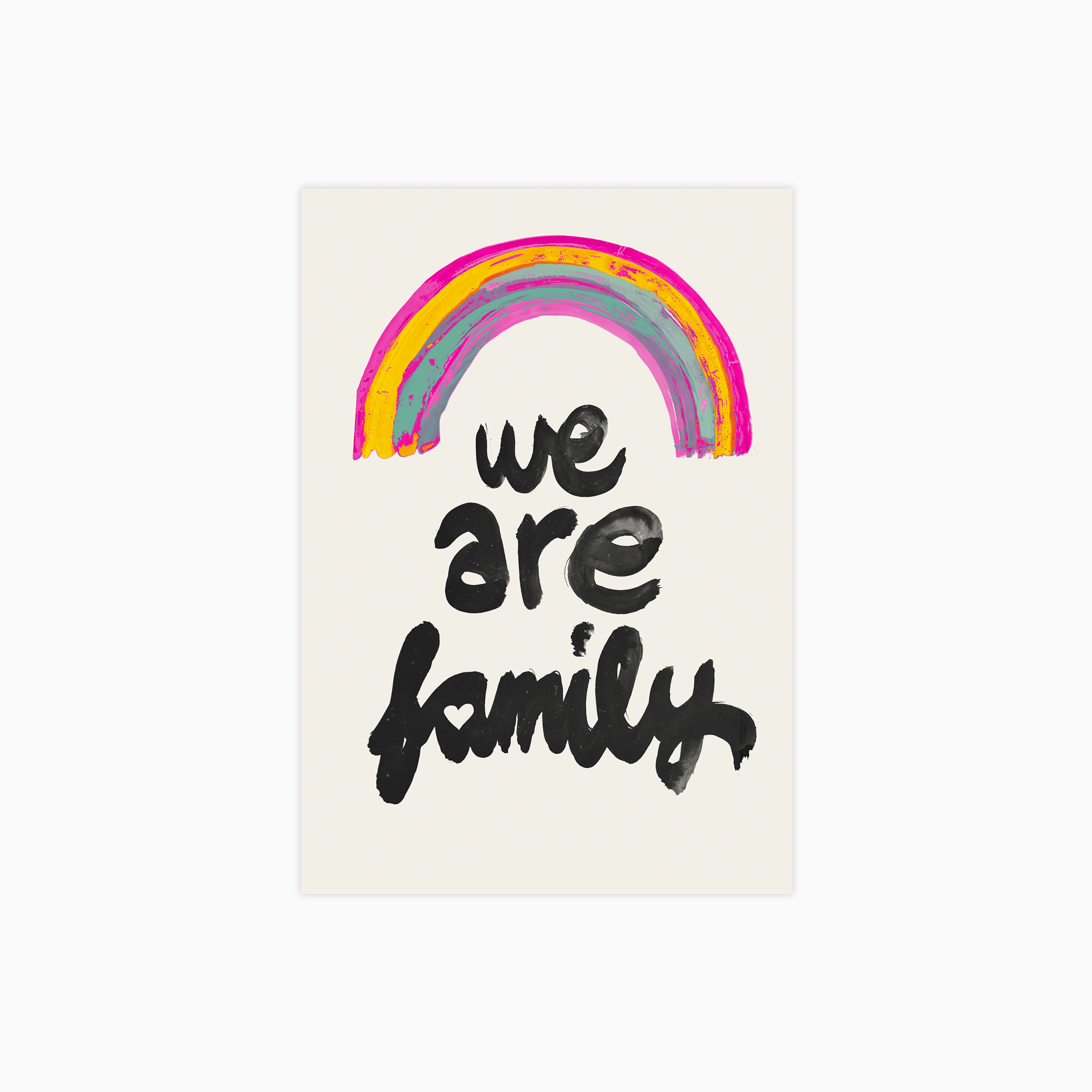 We Are Family Poster