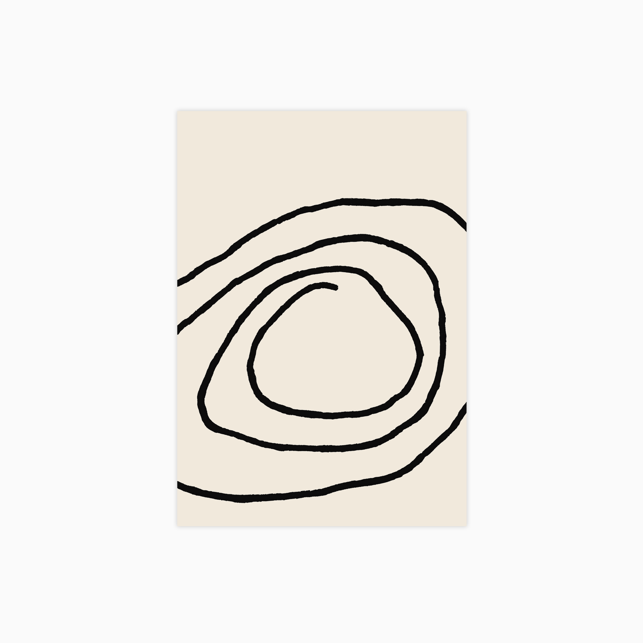 Echo Lines No 01 Poster