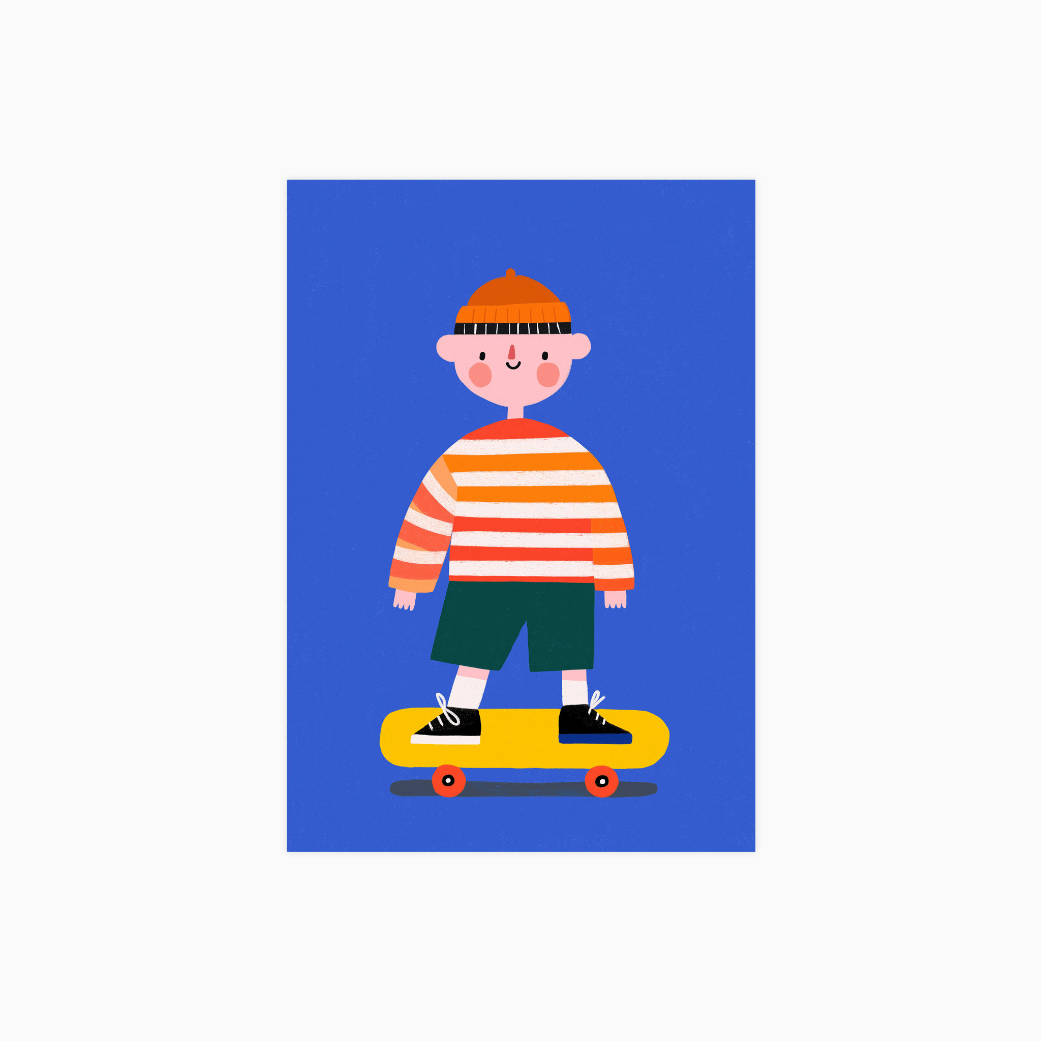 Skating Boy No 02 Poster