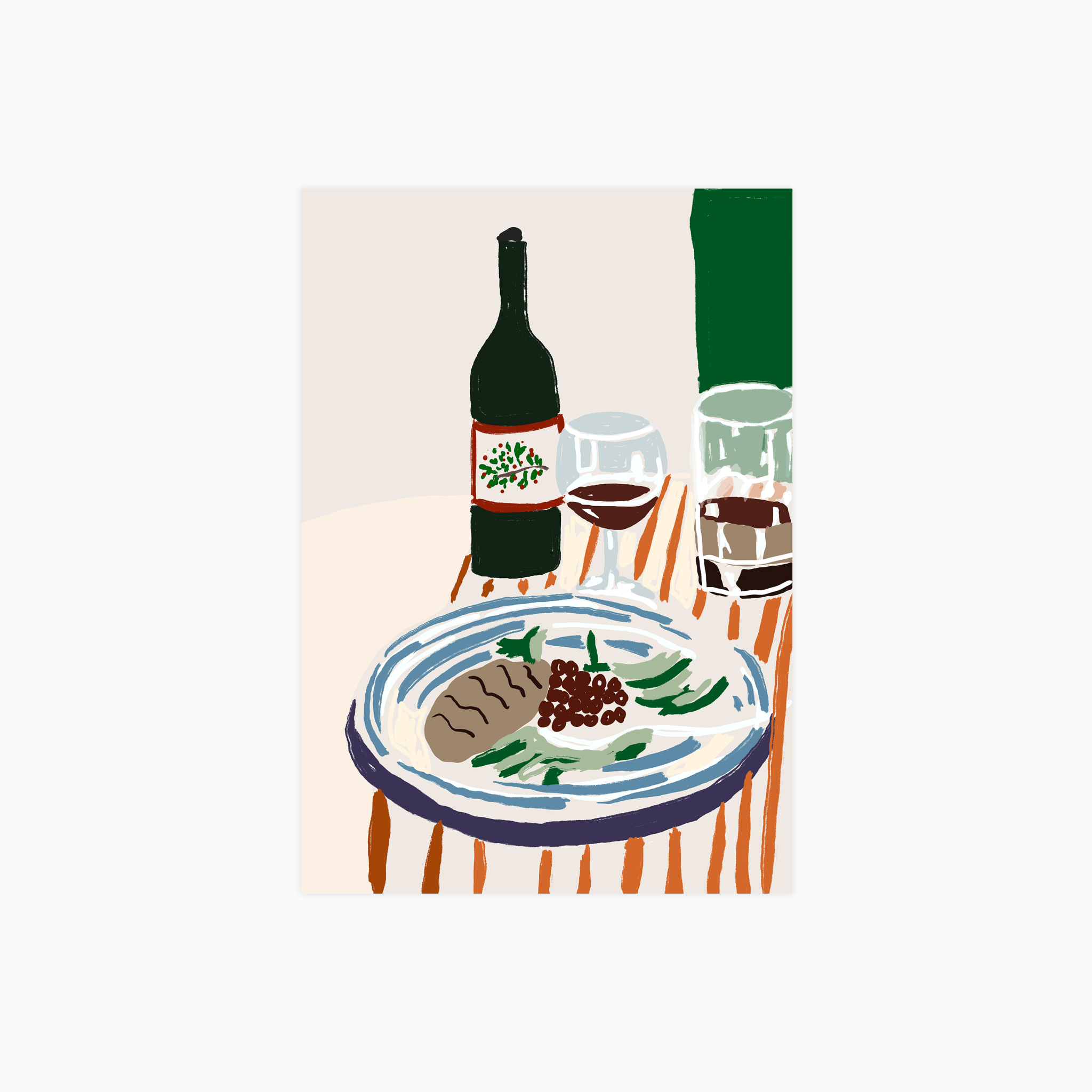 Christmas Dinner No 03 Poster