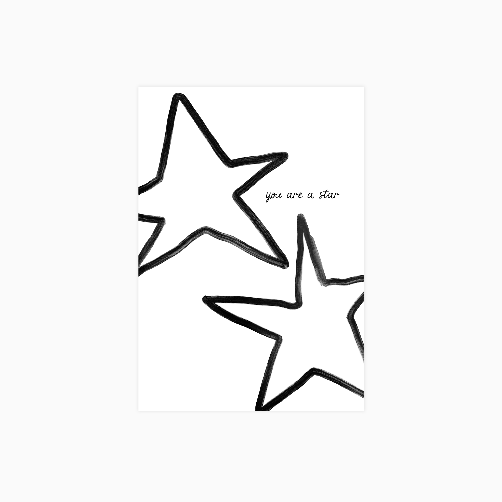 You Are A Star Poster