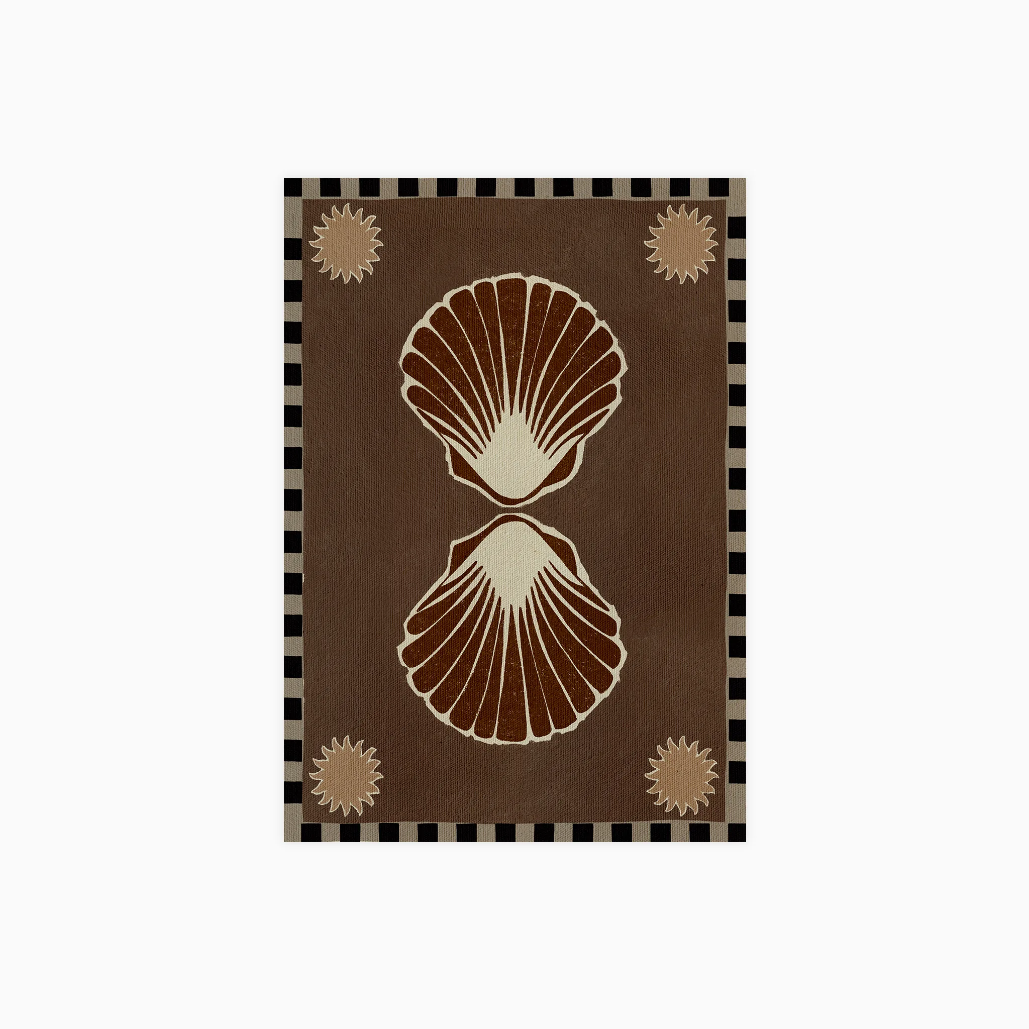 Lush Duo 3 Brown Seashell Poster