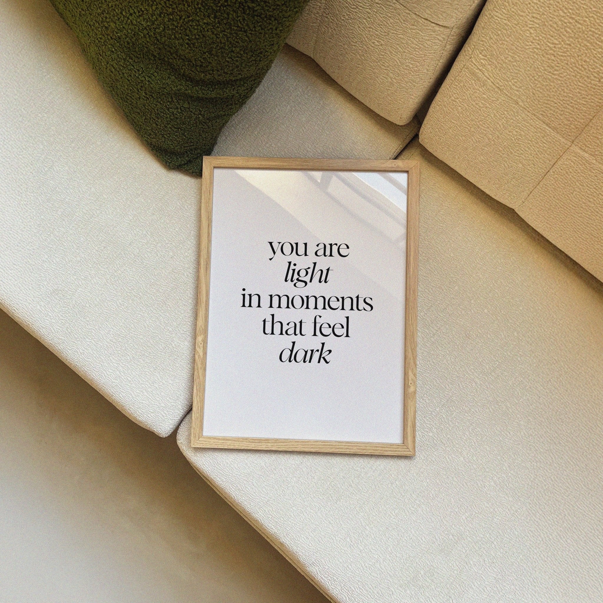 You Are Light Poster